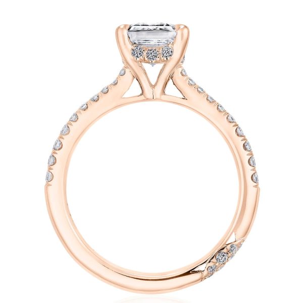 Emerald Solitaire Engagement Ring - Image 2
