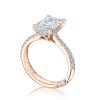 Emerald Solitaire Engagement Ring - Image 3