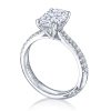 Oval Solitaire Engagement Ring - Image 3