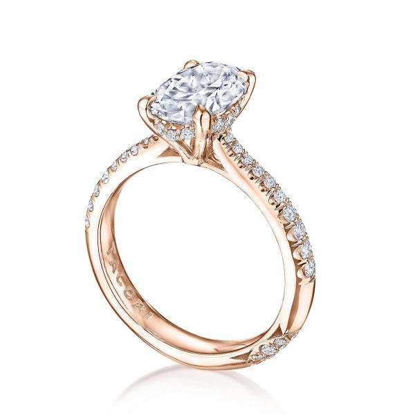 Oval Solitaire Engagement Ring - Image 3