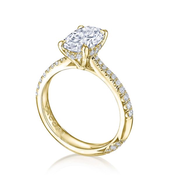 Oval Solitaire Engagement Ring - Image 3