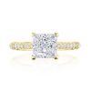 Princess Solitaire Engagement Ring