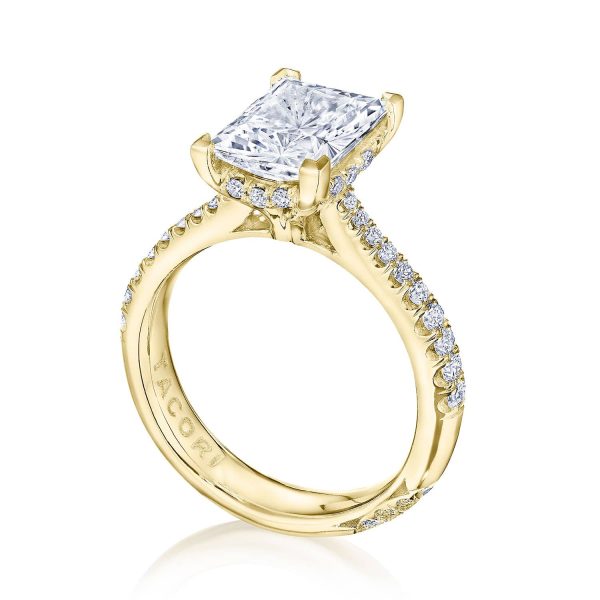 Princess Solitaire Engagement Ring - Image 3