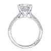 Emerald Solitaire Engagement Ring - Image 2