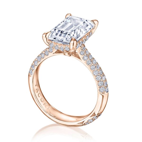 Emerald Solitaire Engagement Ring - Image 3