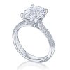 Oval Solitaire Engagement Ring - Image 3