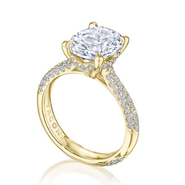 Oval Solitaire Engagement Ring - Image 3