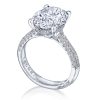 Round Solitaire Engagement Ring - Image 3
