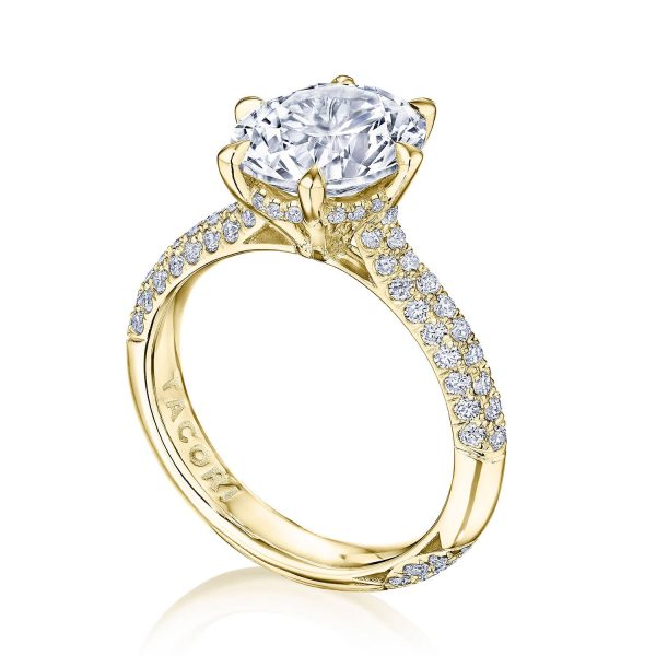 Round Solitaire Engagement Ring - Image 3