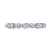 Marquise and Round Diamond Eternity Band