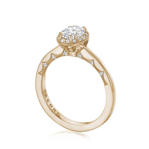 Oval Bloom Engagement Ring - Image 3