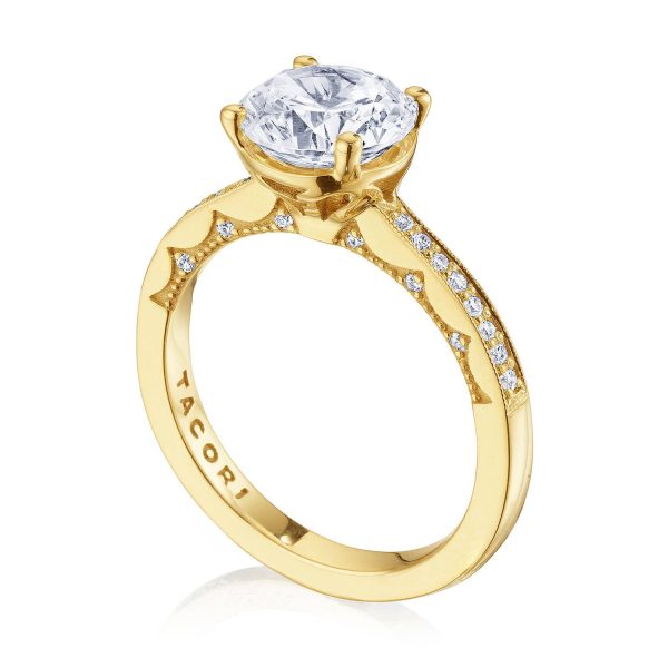 Round Solitaire Engagement Ring - Image 2