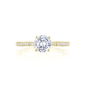 Round Solitaire Engagement Ring