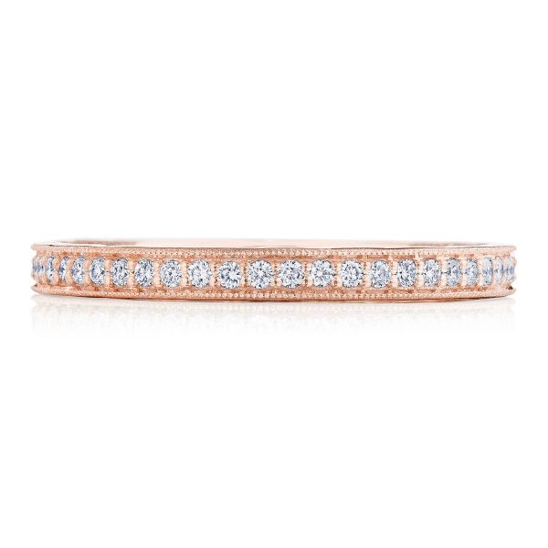 Pavé Diamond Wedding Band - Image 2