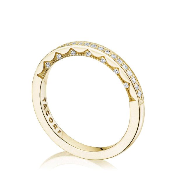Pavé Diamond Wedding Band - Image 2