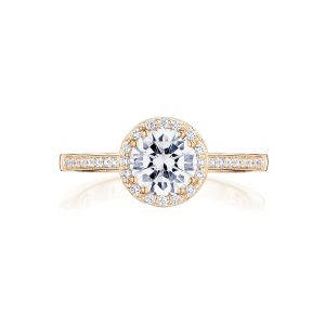 Round Bloom Engagement Ring