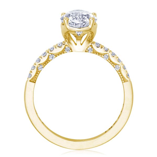 Pear Solitaire Engagement Ring - Image 2