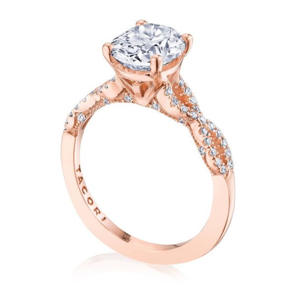 Oval Solitaire Engagement Ring - Image 3