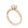 Round Solitaire Engagement Ring - Image 3