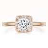 Princess Bloom Engagement Ring