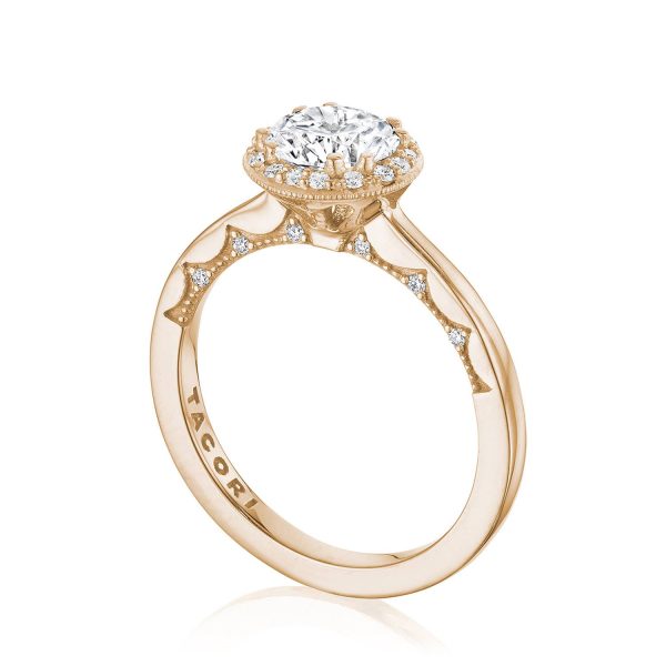 Round Bloom Engagement Ring - Image 3