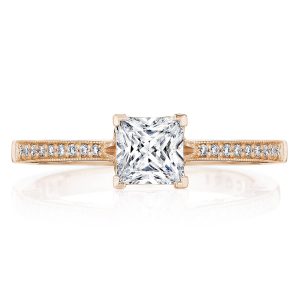 Princess Solitaire Engagement Ring