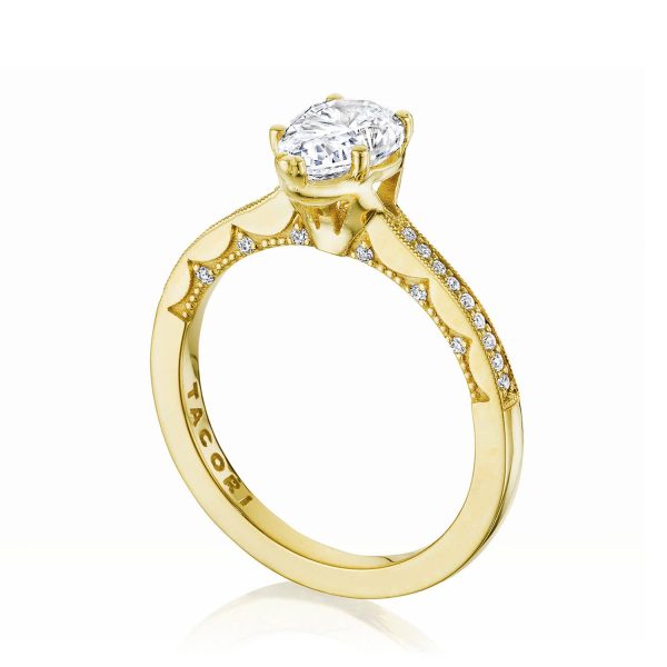 Pear Solitaire Engagement Ring - Image 3