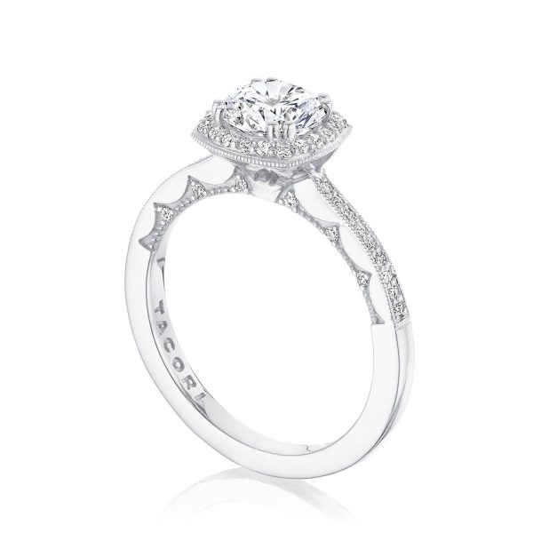 Round Bloom Engagement Ring - Image 3