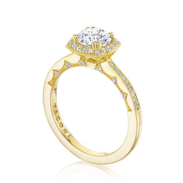 Round Bloom Engagement Ring - Image 3
