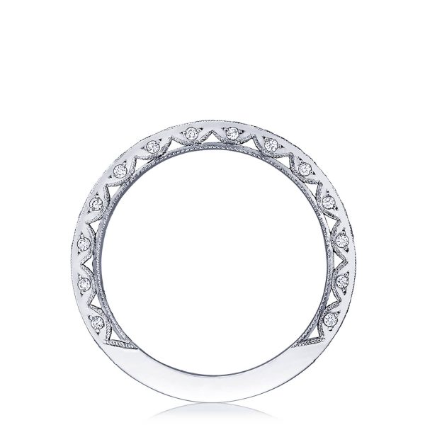 Pavé Diamond Wedding Band - Image 2