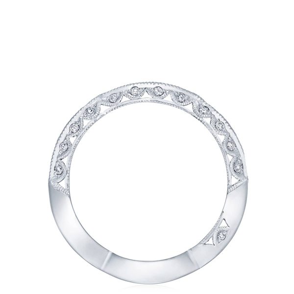 Twist with Diamond Accent Wedding Band - Image 2