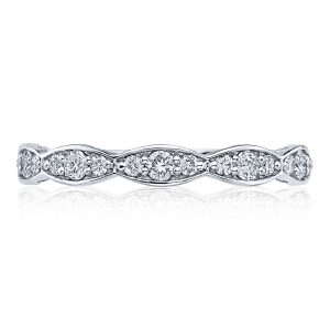 Marquise Design Wedding Band - 2.5mm