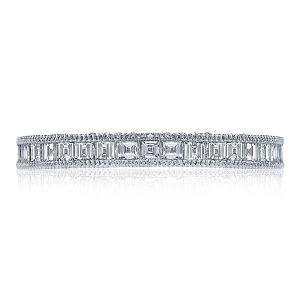 Channel Set Wedding Band