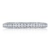 Channel Set Wedding Band