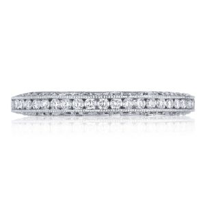 Channel Set Wedding Band