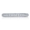 Channel Set Wedding Band
