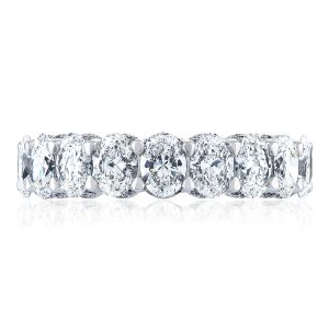 Oval Cut Diamond Eternity Band