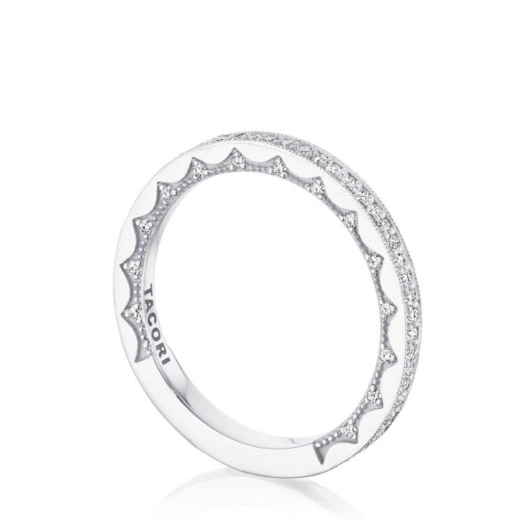 Pavé Diamond Wedding Band - Image 3