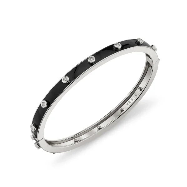 Chroma Extruded Bezel Bangle