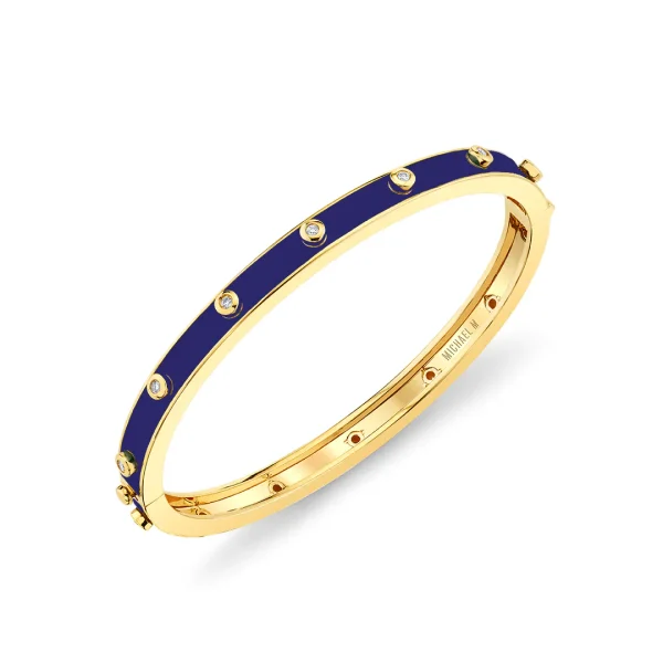Chroma Extruded Bezel Bangle