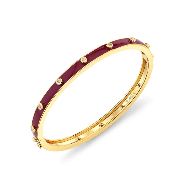 Chroma Extruded Bezel Bangle