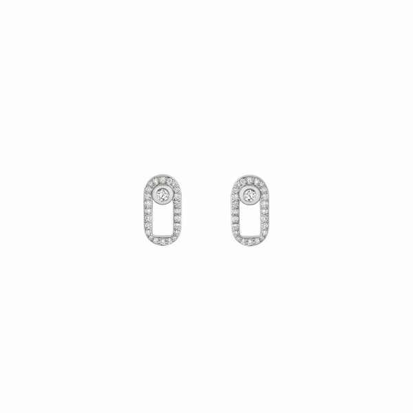 Pave Singleton Studs