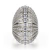 Diamond Fan Ring
