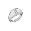 Orb Split Signet Ring