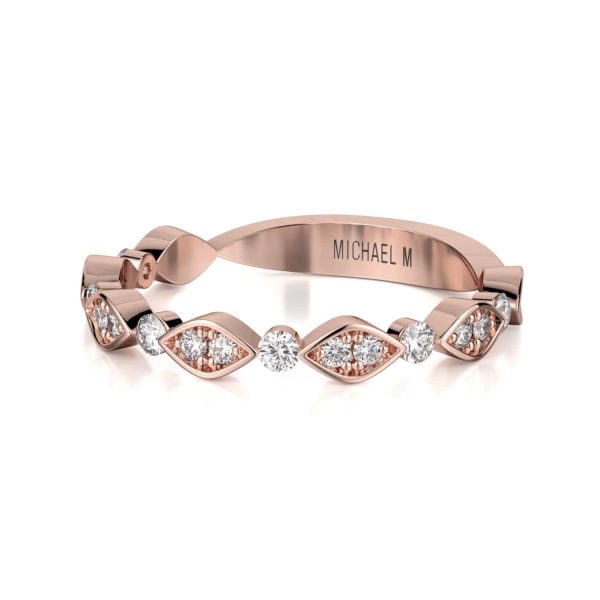 Bezel Marquise Diamond Band - Image 2