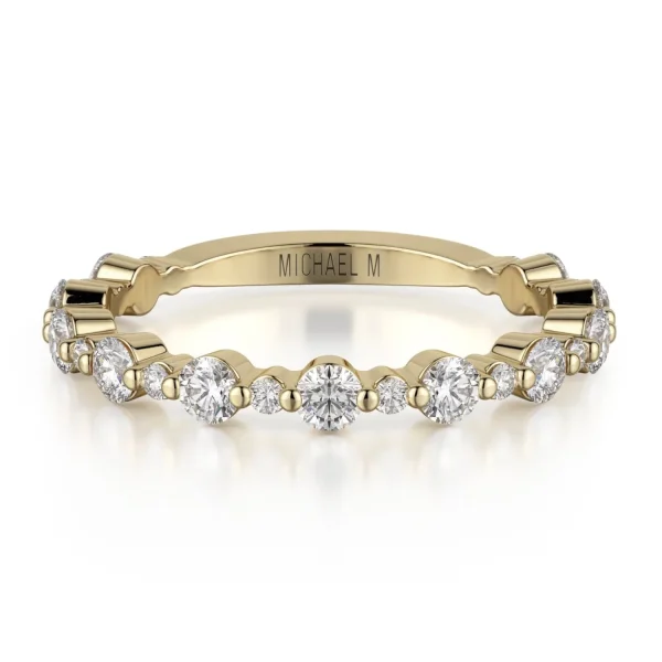 Classic Diamond Cluster Band - Image 3