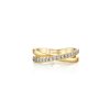 Tetra Diamond Crossover Ring - Image 2