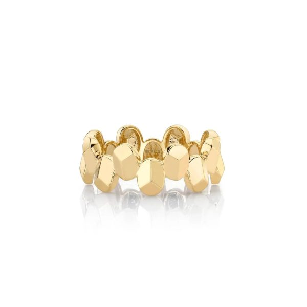 Carve Large Repeat Shape Ring - Image 2