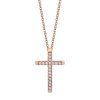 Small Diamond Cross Pendant - Image 2