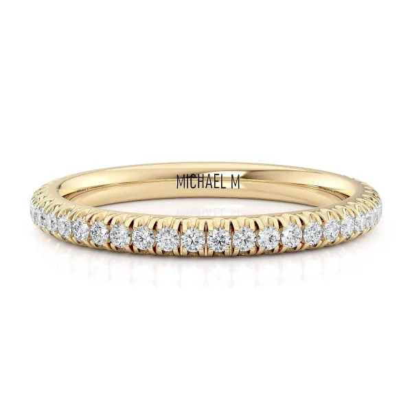 Wedding band R371B2 - Image 2